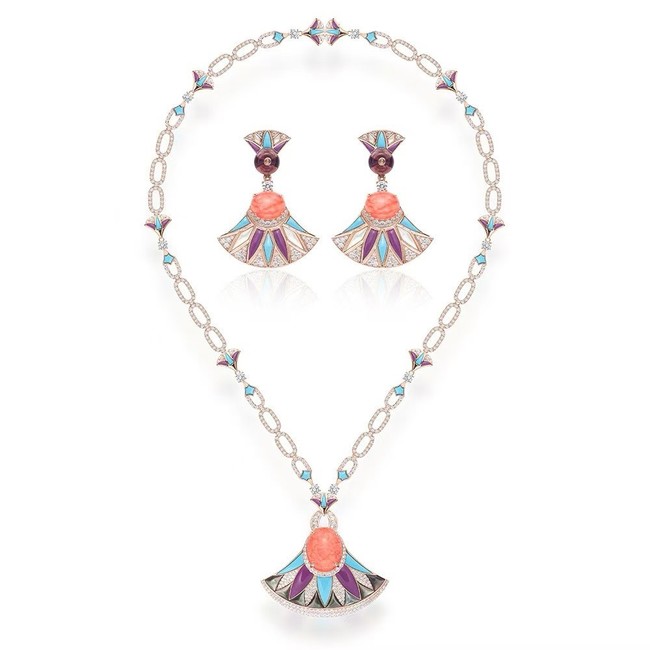 BVLGARI necklace&Earring CE15768