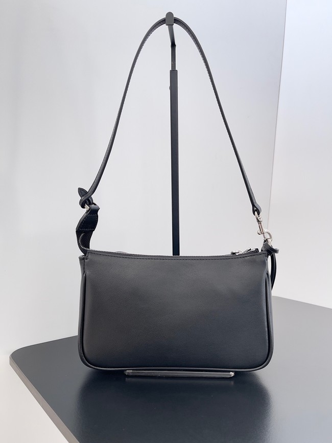 Balenciaga Rodeo Mini Handbag smooth calfskin 795455 black&Silver