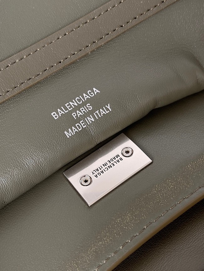 Balenciaga Rodeo Handbag Large smooth calfskin 795459 green