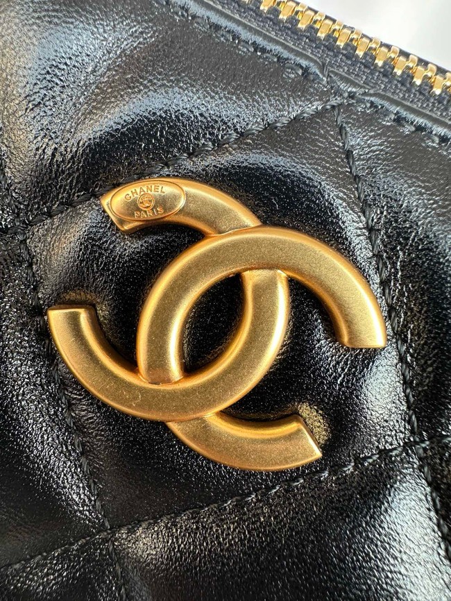 Chanel Medium HOBO BAG AS5498 black