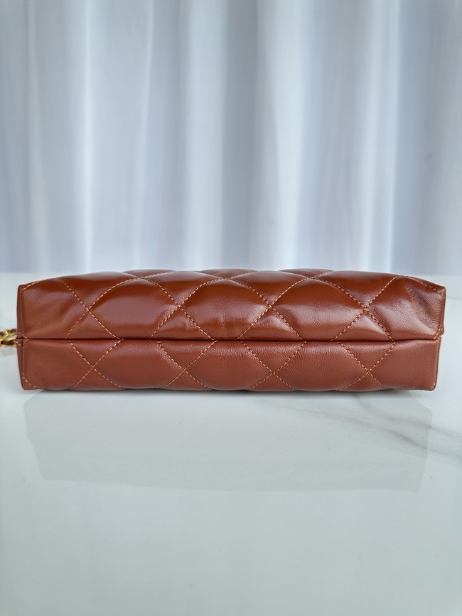 Chanel small HOBO BAG AS5528 red