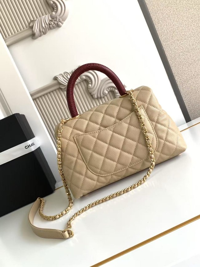 Chanel FLAP BAG WITH TOP HANDLE 92990-3
