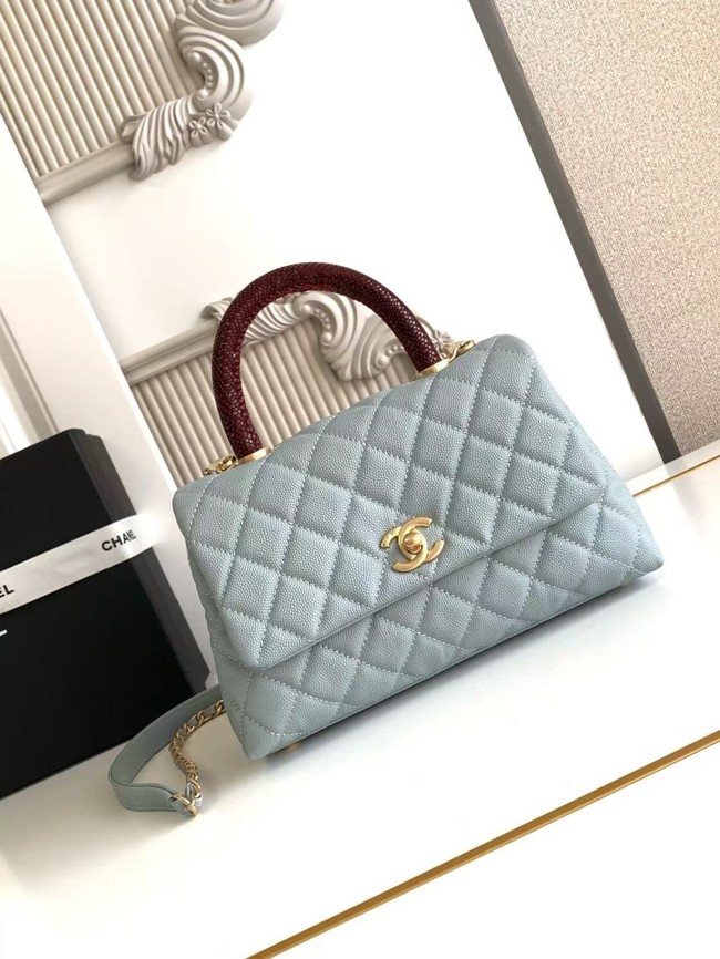 Chanel FLAP BAG WITH TOP HANDLE 92990-5