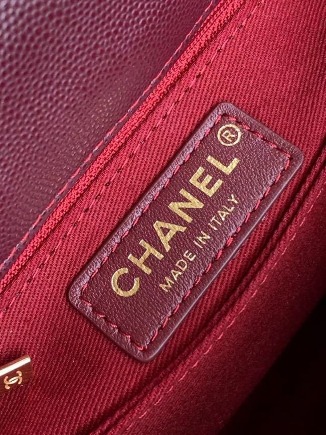 Chanel FLAP BAG WITH TOP HANDLE 92990-8