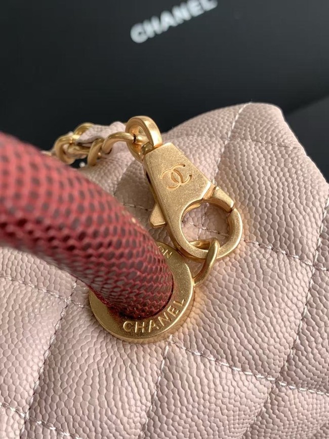 Chanel LARGE FLAP BAG WITH TOP HANDLE 92991-1