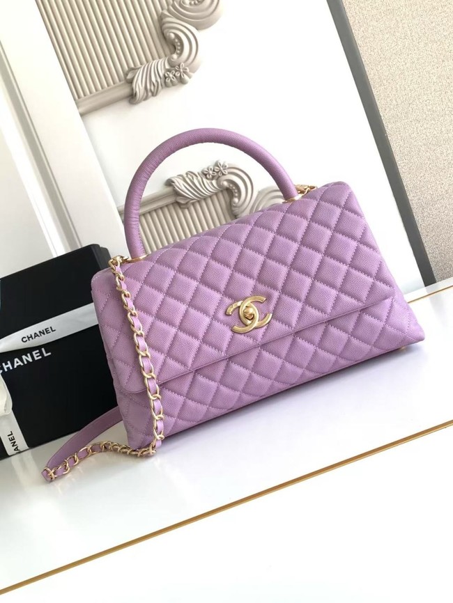 Chanel LARGE FLAP BAG WITH TOP HANDLE 92991-14