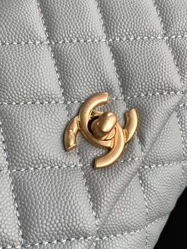 Chanel MINI FLAP BAG WITH TOP HANDLE AS2215-6