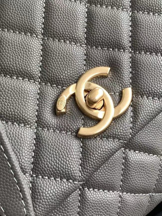 Chanel LARGE FLAP BAG WITH TOP HANDLE 92991-16