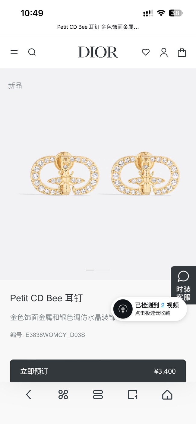 Dior Earring CE16727