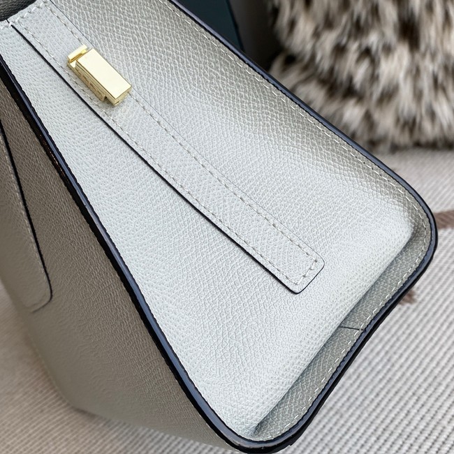 Valextra Iside Top Handle Medium Bag 56028 OFF WHITE