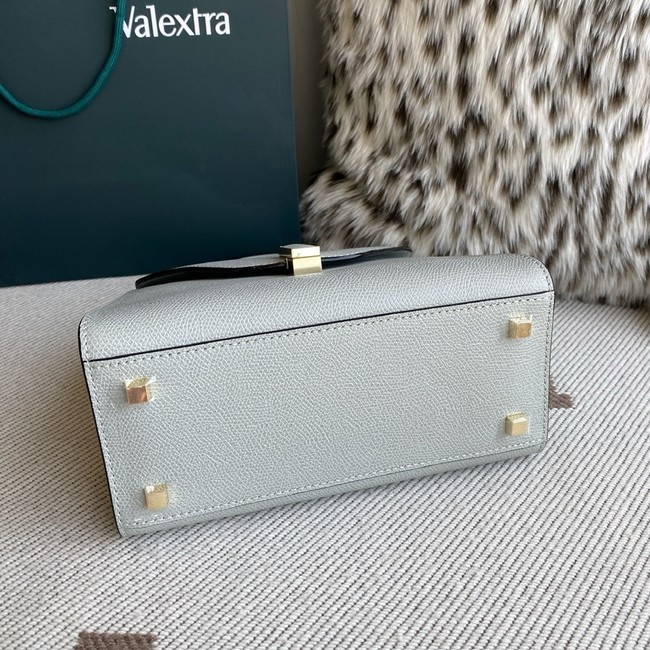 Valextra Iside Top Handle Medium Bag 56028 OFF WHITE