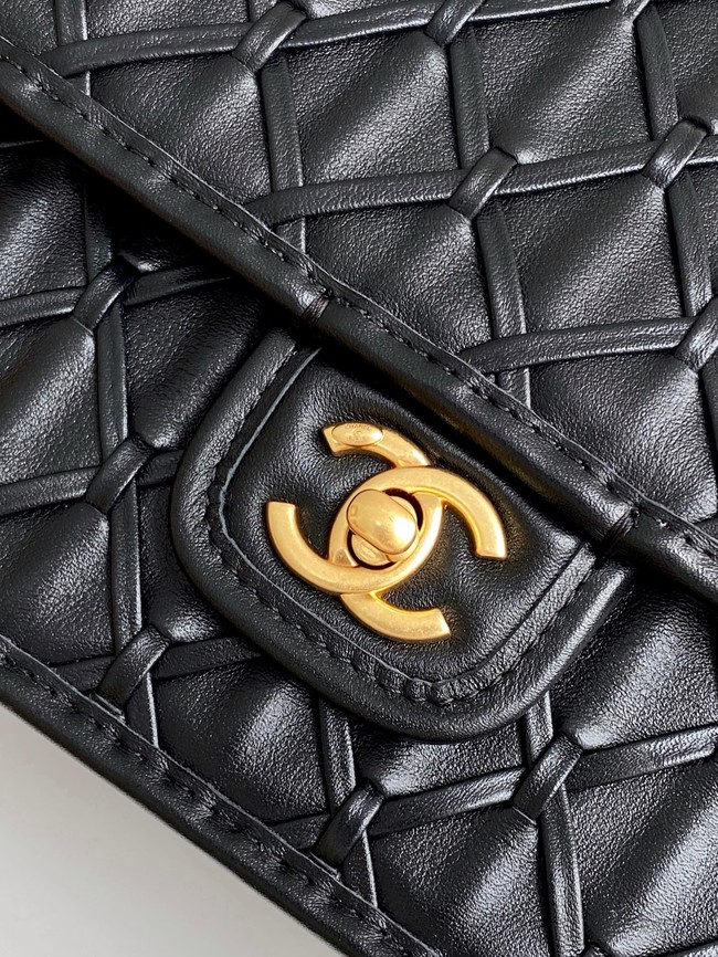 Chanel Mini flap bag AS4795 black