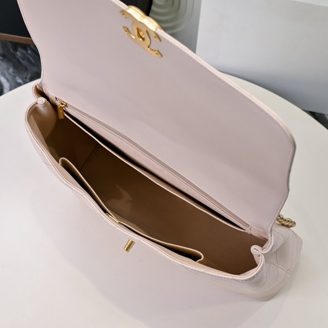 Chanel SMALL FLAP BAG WITH TOP HANDLE AS5467 PINK