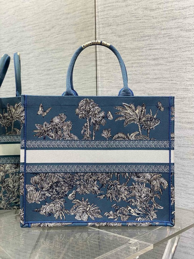 Large Dior Book Tote Embroidery Embroidery M1286ZEDX-8