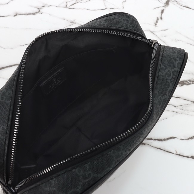 GUCCI Supreme canvas Clutche 821164 black