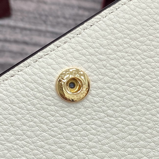 Gucci Softbit continental wallet 828147 white