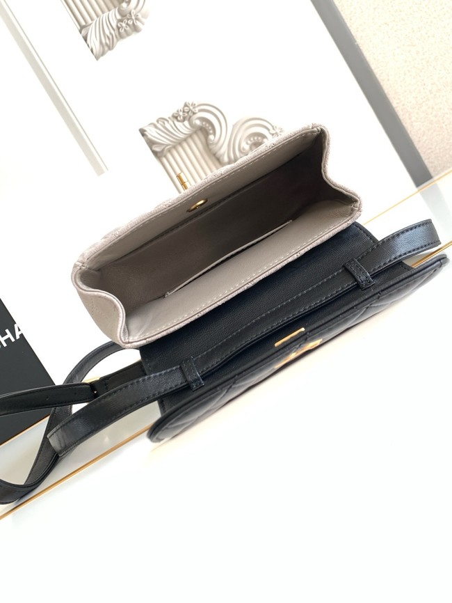 Chanel MINI FLAP BAG AS4679 GRAY