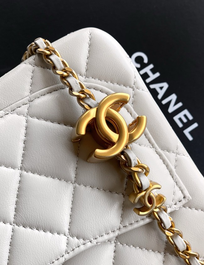 Chanel Mini Flap Bag AS5758 Light Grey