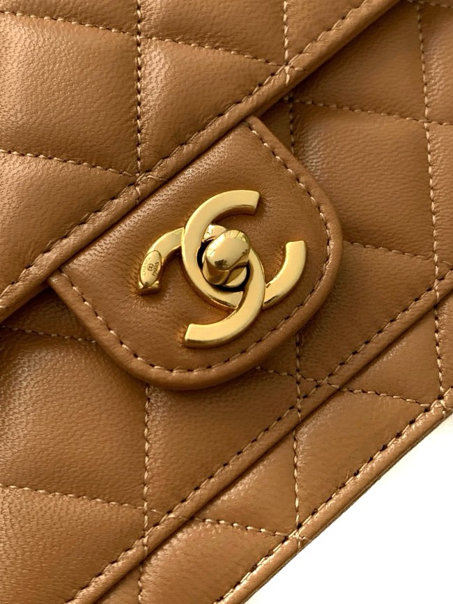 Chanel Wallet On Chain AP4674 brown