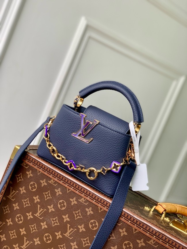 Louis Vuitton Capucines Mini M25497 dark blue