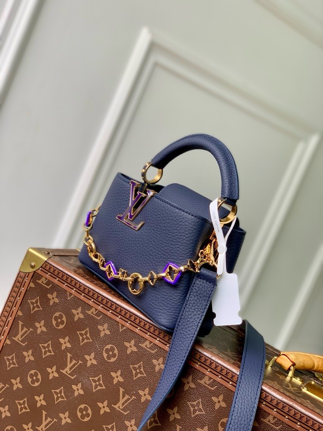 Louis Vuitton Capucines Mini M25497 dark blue