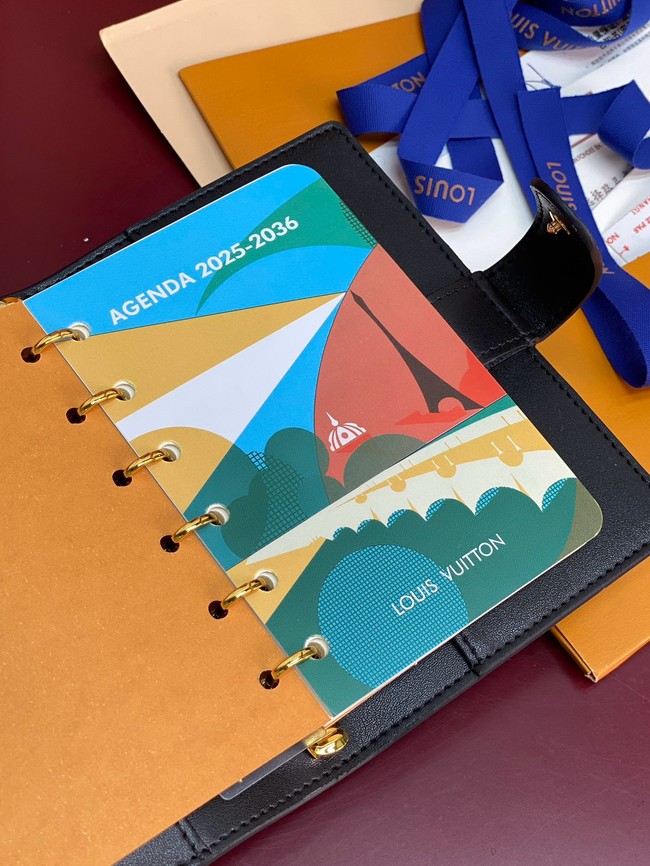 Louis Vuitton Small Ring Agenda Cover CUSTOMIZABLE R20005-5