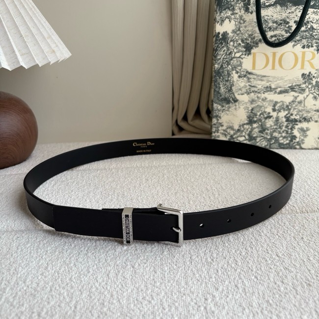 Dior Night Code Belt mooth Calfskin 25 MM B0167