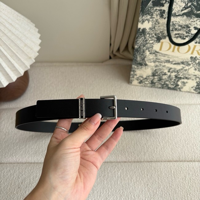 Dior Night Code Belt mooth Calfskin 25 MM B0167