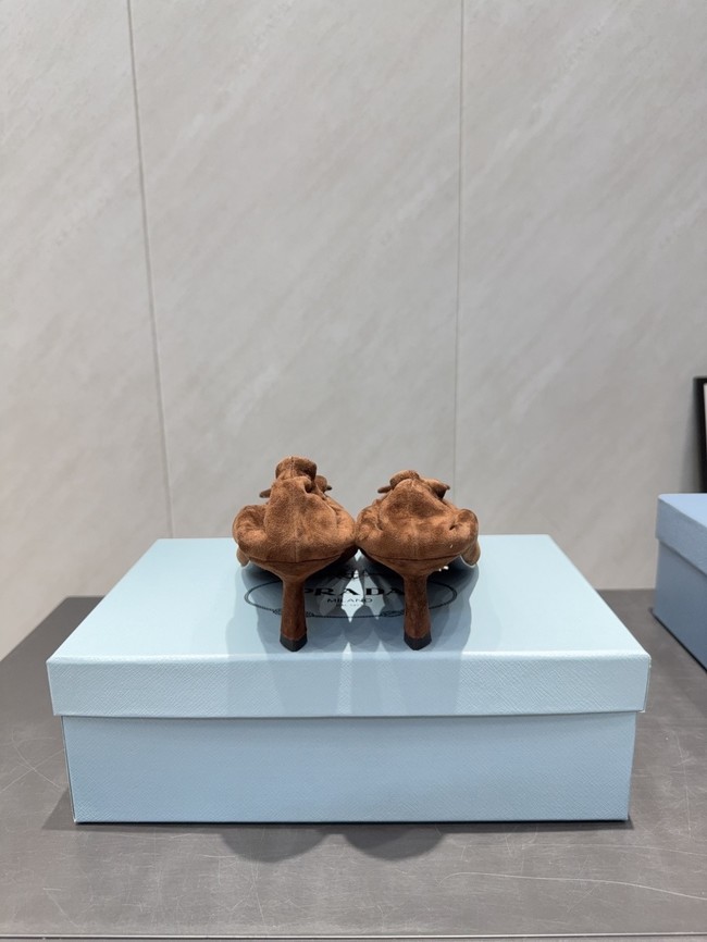 Prada Mordore leather pumps 87221-2