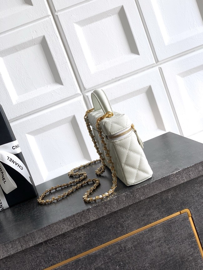 Chanel Vanity with Chain 26C AP4936 light gray