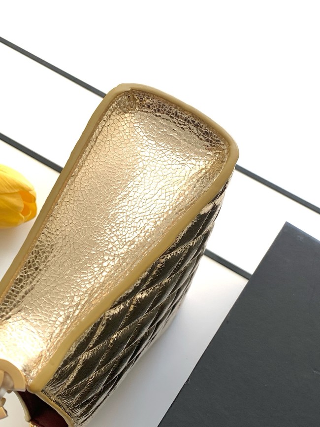 CHANEL Shoulder Bag AS6045 gold