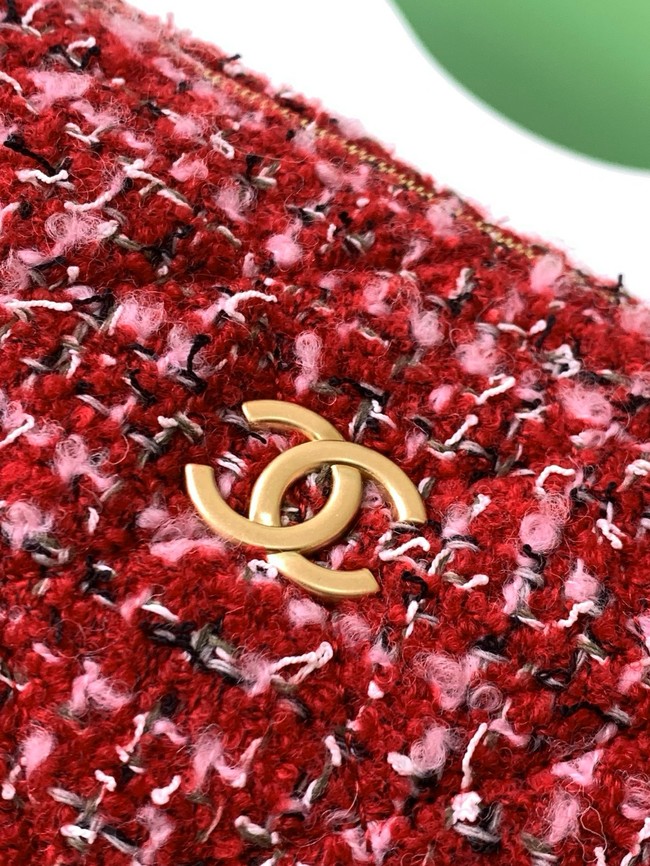 Chanel Small Bowling Bag AS5792 Red