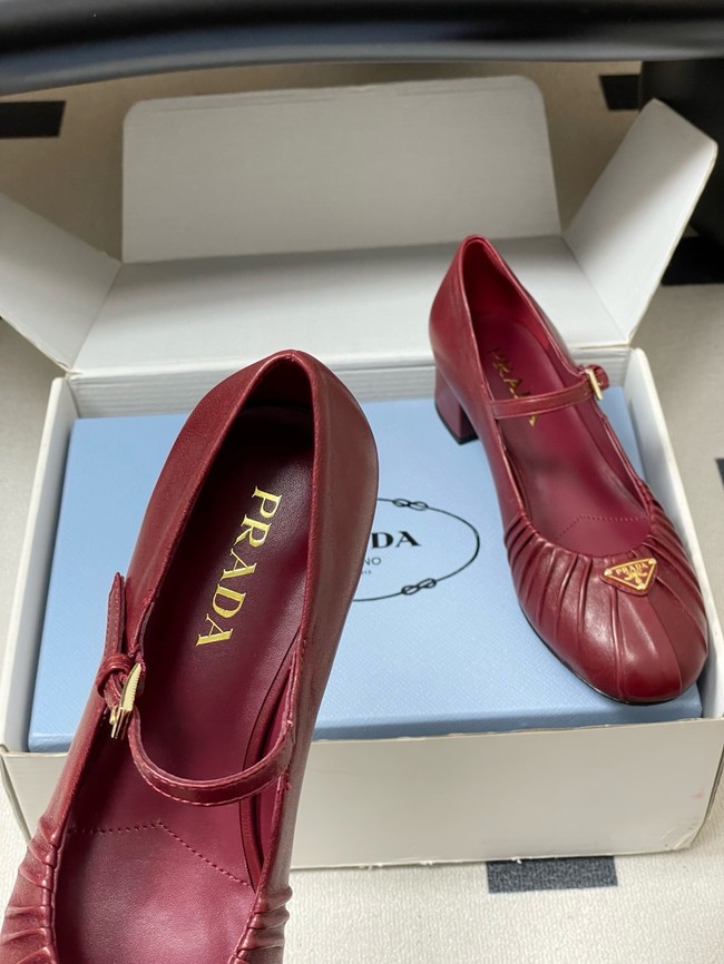 PRADA leather ballerinas 21055-4