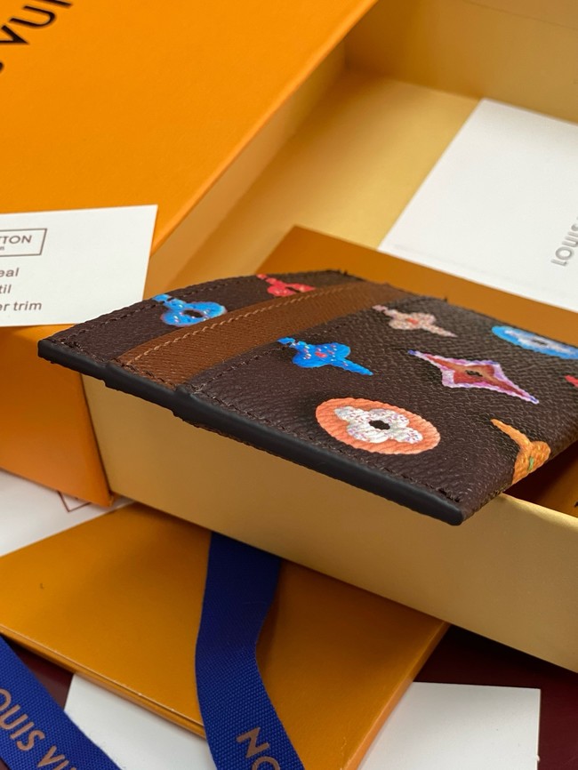 Louis Vuitton Card Holder  M28284 Chocolate