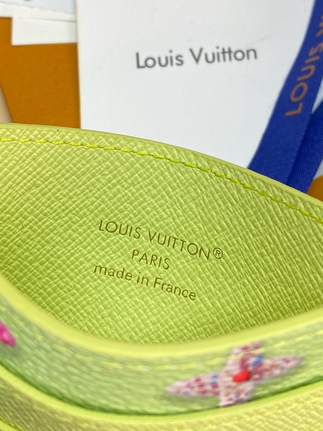 Louis Vuitton Card Holder M28284 green