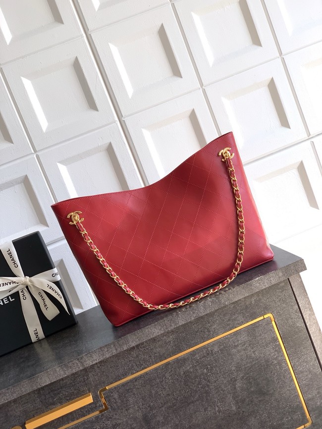 CHANEL Shoulder Bag 66971 red