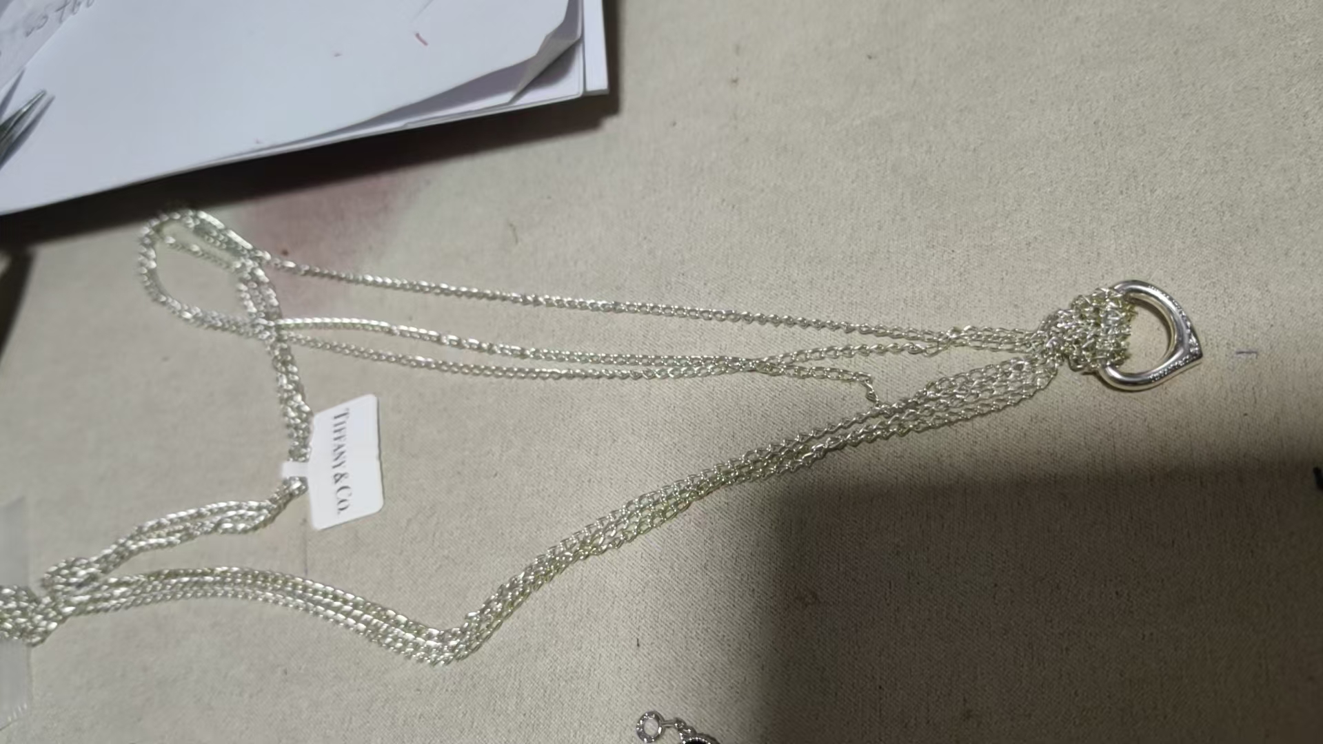 Replica Tiffany Open Heart Pendant