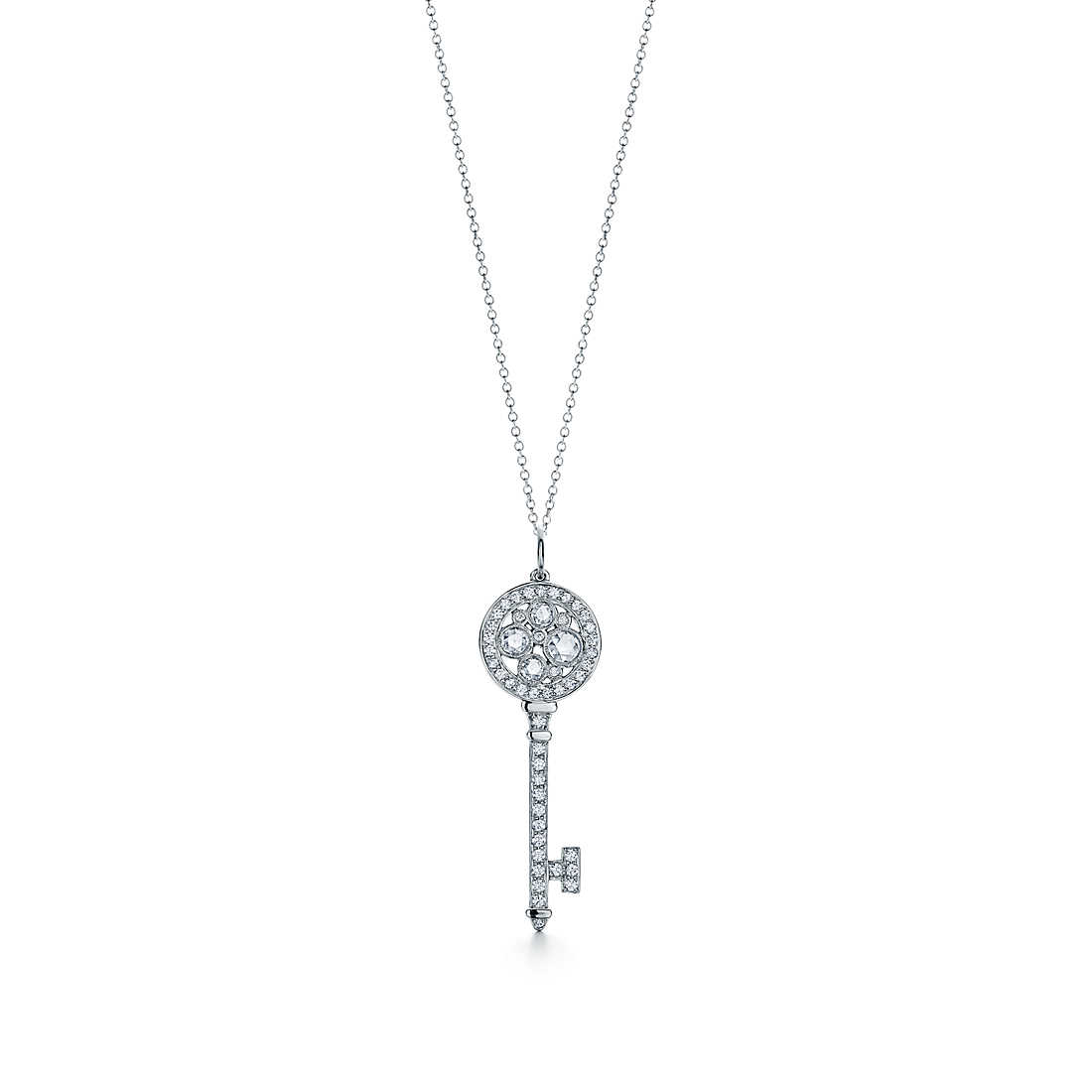 Tiffany Cobblestone Key Pendant
