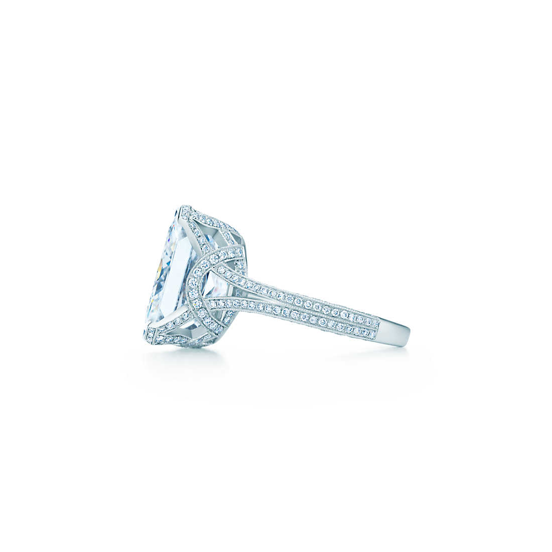 Rectangular Diamond Ring - Image 2